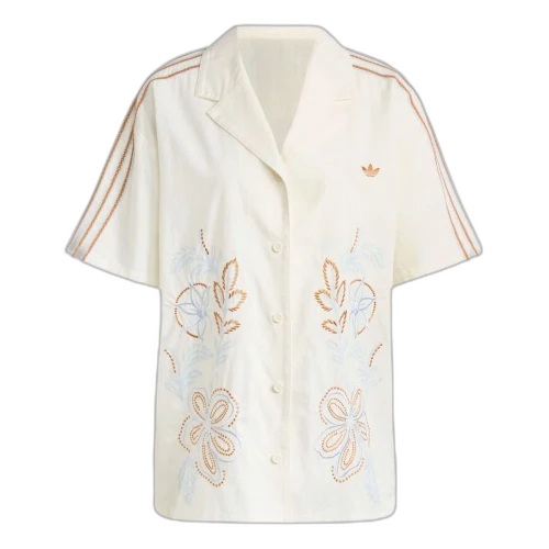 adidas Summer Glow Resort Shirt Asia Sizing 'Off White' (Women's)