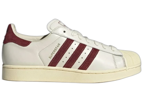 adidas Superstar II Off White Rust Red