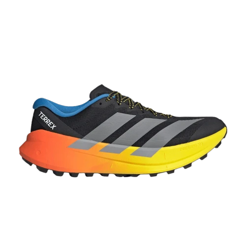adidas Trail Terrex Agravic SL 'Black Grey Three Semi Impact Orange'
