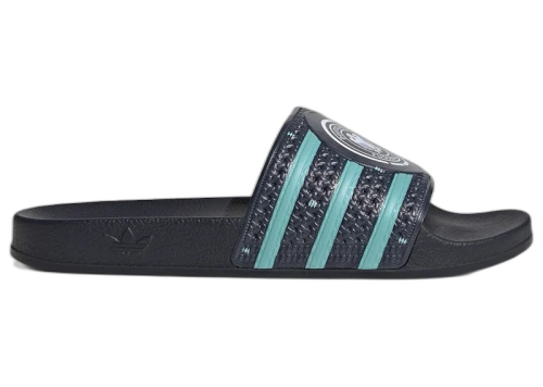 adidas Trefoil Slide Germany Navy Flash Aqua