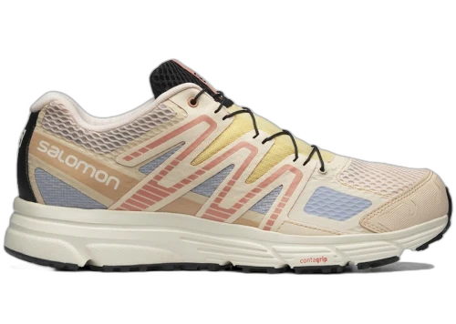 Salomon X-Mission 4 Beige Lavender Yellow