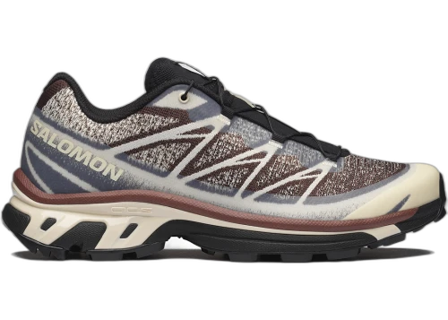 Salomon XT-6 Shadow Almond Milk Black Coffee Chocolate