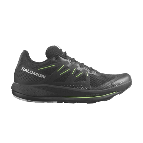Salomon Pulsar Trail Black Green Gecko