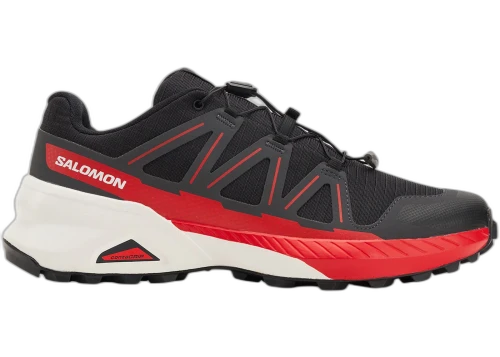 Salomon Speedcross Peak Black Asphalt Fiery Red