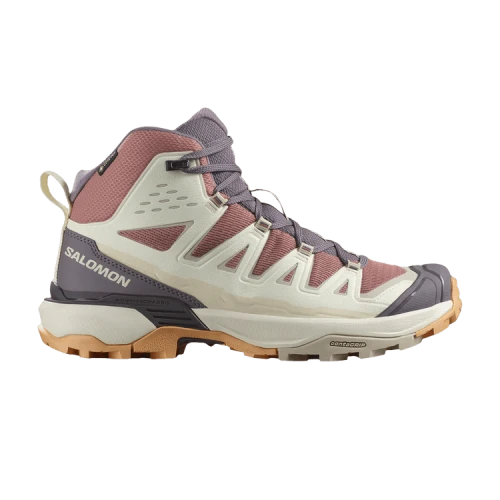 Salomon X Ultra 360 Edge Mid GORE-TEX 'Burlwood Vanilla Ice' (Women's)