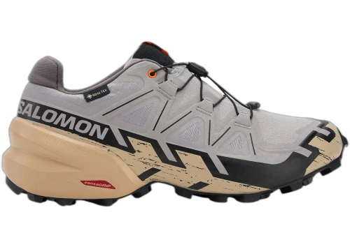 Salomon Speedcross 6 Gore-Tex Gull White Pepper Black