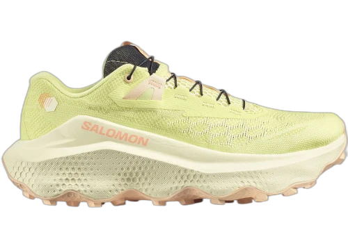 Salomon Ultra Glide 4 Sunnylime Transpyellow Almond Cream (Women's)