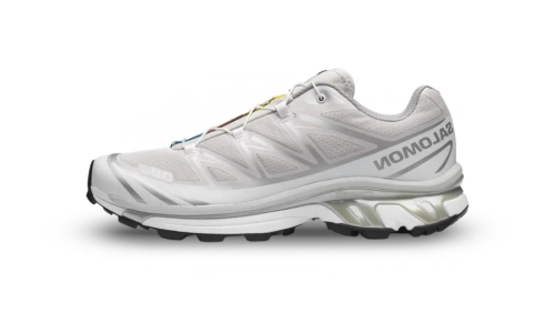 Salomon XT-6 Lunar Rock Silver White