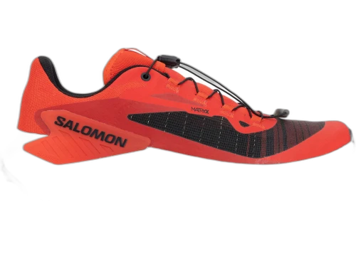 Salomon Genesis Fiery Red Lava Falls Black
