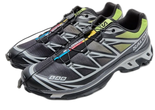 Salomon XT-6 Black Acid Lime