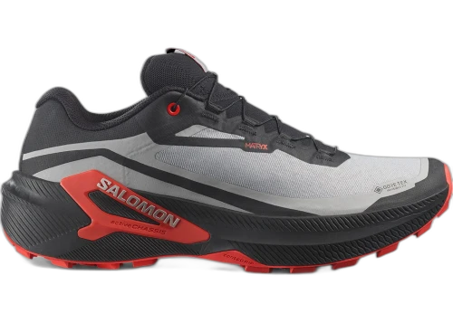 Salomon Genesis 2 Gore-Tex Black Fiery Red Silver