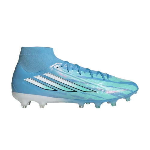 Trinity Rodman x adidas F50 Sparkfusion Pro Mid FG AG 'Semi Blue Burst Lucid Pink' (Women's)