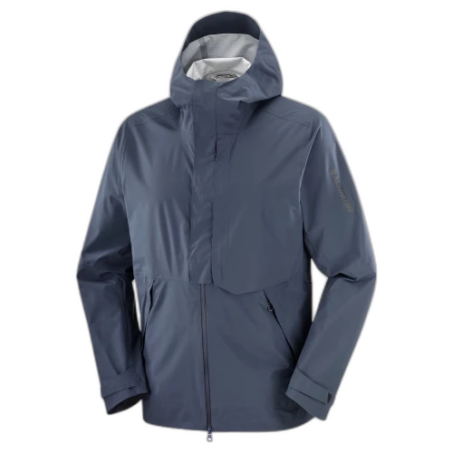 SALOMON OUTERPATH Jackets Men's Blue Hooded Non Detachable Moderate Other