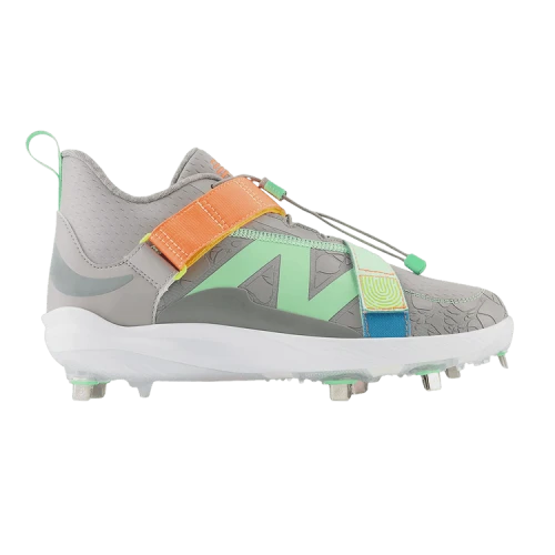 New Balance FuelCell Lindor 2 Metal Team Away Grey Neon Dragonfly Electric Jade
