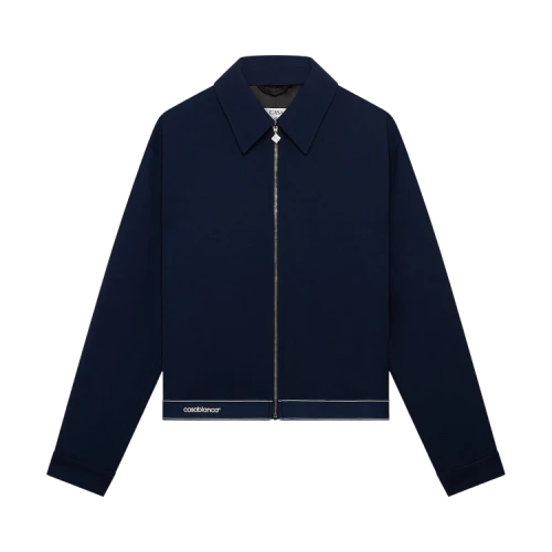 Casablanca Wool Sports Jacket 'Blue'
