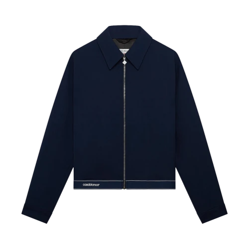 Casablanca Wool Sports Jacket 'Navy'