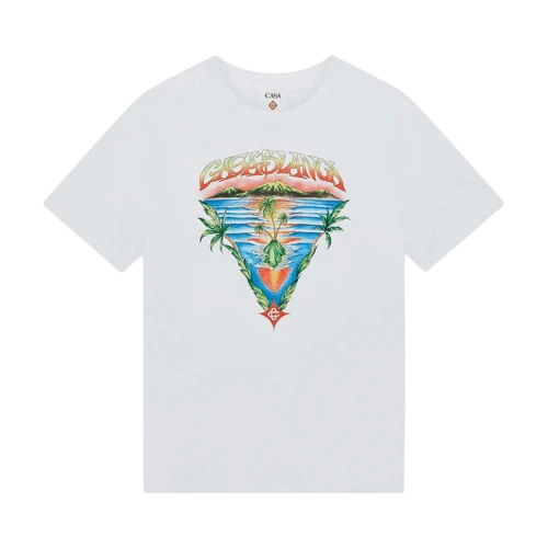 Casablanca Innocence Triangle Classic T-Shirt 'White'