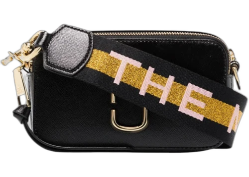 Marc Jacobs The Leather Bag Black Multi