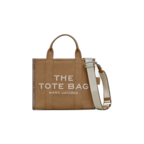 Marc Jacobs The Medium Jacquard Tote Bag Camel