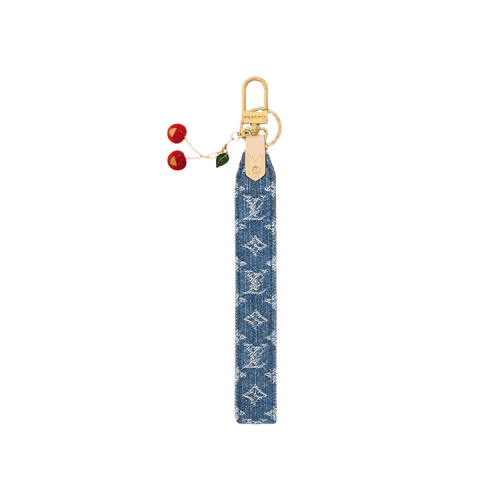 Louis Vuitton x Takashi Murakami Denim Cherry Dragonne Denim Monogram