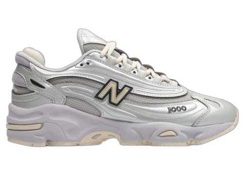 New Balance 1000 Light Silver White