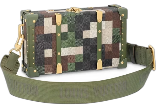 Louis Vuitton Wallet Trunk Damoflage Green Damoflage Damier