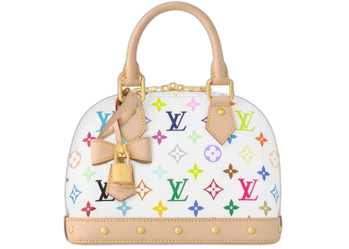 Louis Vuitton x Takashi Murakami Alma BB Multicolored