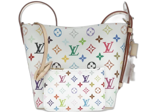 Louis Vuitton x Takashi Murakami All In BB White Multicolored