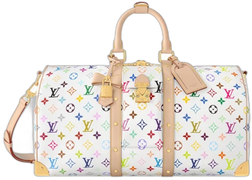 Louis Vuitton x Takashi Murakami Keepall Bandouliere 45 Multicolored