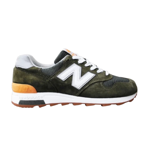 New Balance 1400 J.Crew Moss Green White Bright Yellow