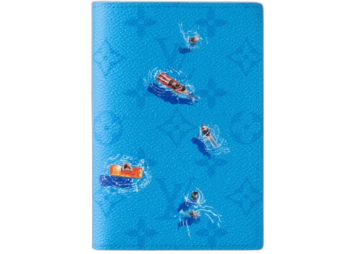 Louis Vuitton Pool Passport Cover Blue Lagoon