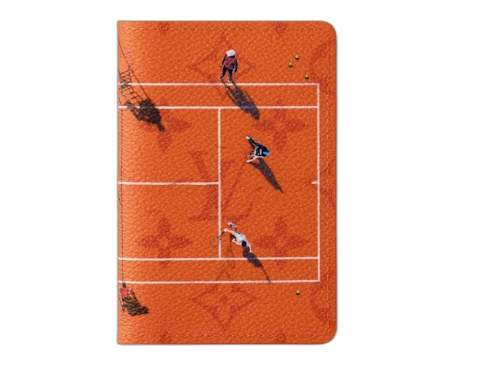 Louis Vuitton Tennis Pocket Organizer Brick Red