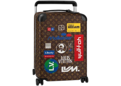 Louis Vuitton Horizon Monogram Logo Story 55 Brown