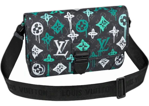 Louis Vuitton Archy Messenger MM LV Graffiti Multicolor