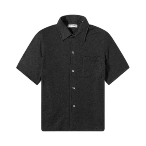 Our Legacy Box Short-Sleeve Shirt 'Black'