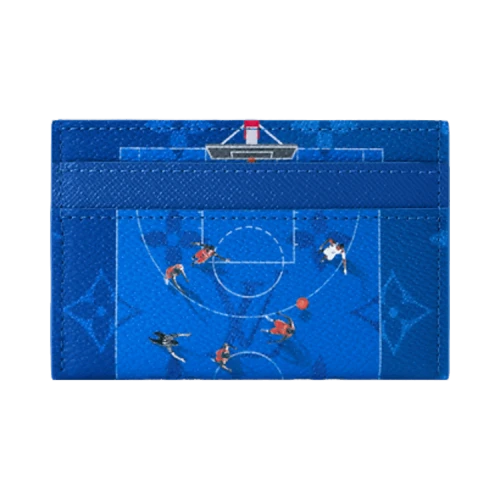 Louis Vuitton Basketball Double Card Case Basketball/Blue