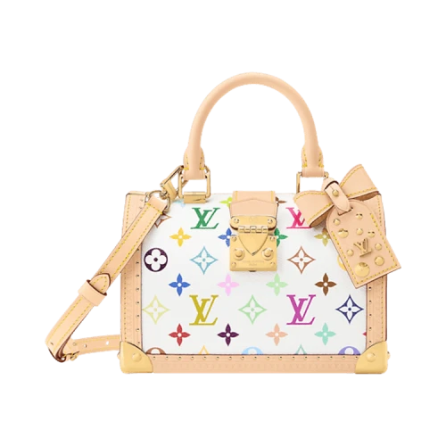 Louis Vuitton x Takashi Murakami Speedy Trunk 20 Multicolored