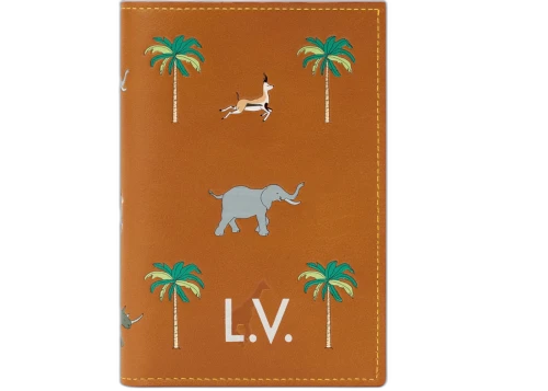 Louis Vuitton x The Darjeeling Limited Passport Cover Tan