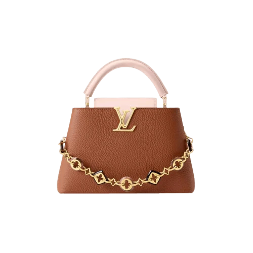 Louis Vuitton Capucines BB 'Tan Embossed Taurillon Monogram Cowhide Leather'