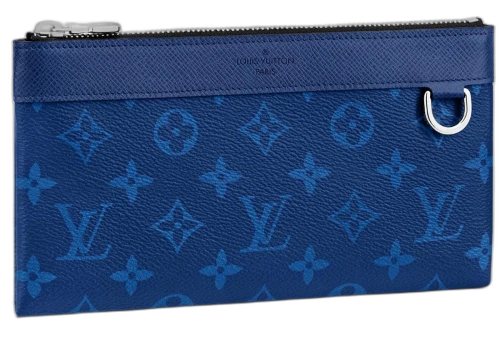 Louis Vuitton Discovery Pochette Monogram Pacific Taiga PM Blue