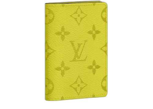 Louis Vuitton Pocket Organizer Monogram Bahia Yellow