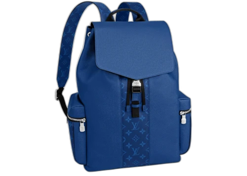 Louis Vuitton Backpack Outdoor Monogram Eclipse Taiga Cobalt