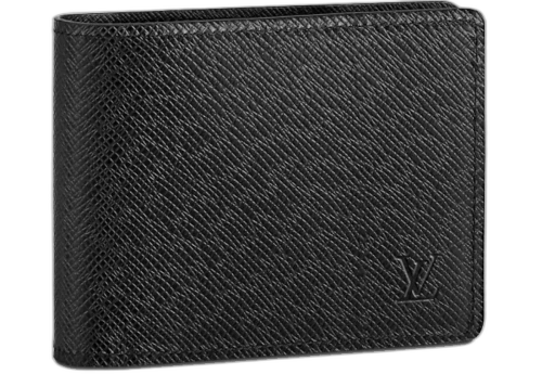 Louis Vuitton Multiple Wallet (3 Card Slot) Taiga Black