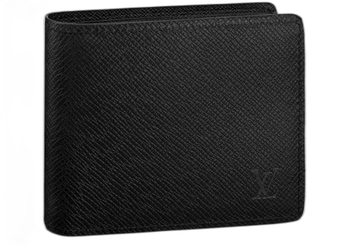 Louis Vuitton Slender Wallet Taiga Black
