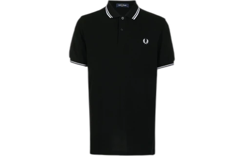 Fred Perry embroidered-logo polo shirt