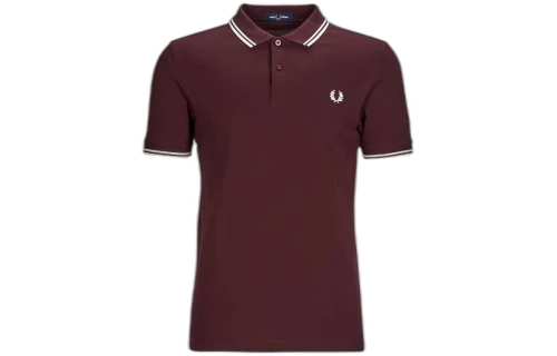 Fred Perry M3600 striped logo polo shirt