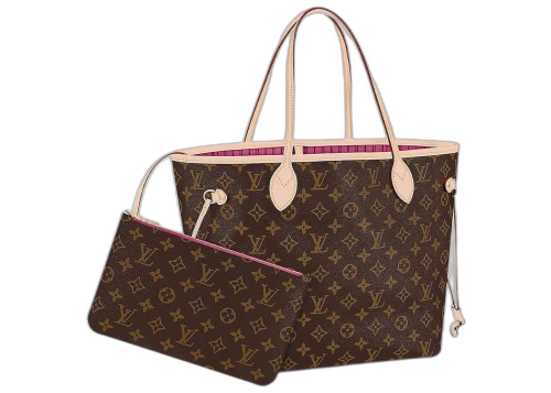 Louis Vuitton Neverfull Monogram MM Pivoine Lining