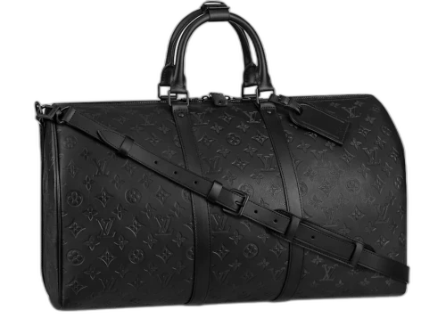 Louis Vuitton Keepall Bandouliere 50 Monogram Shadow Black