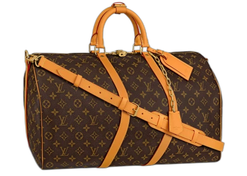 Louis Vuitton Keepall Bandouliere Wavy Monogram Legacy 50 Brown