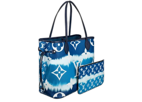 Louis Vuitton Neverfull LV Escale MM Bleu